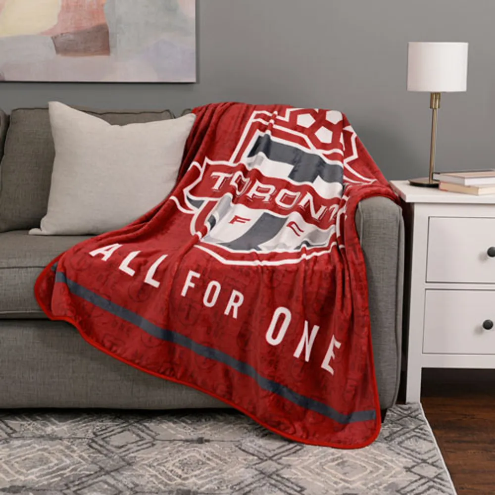 Nemcor Fleece Plush Polyester Blanket - Toronto FC