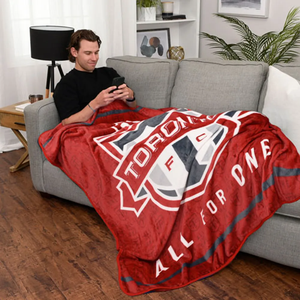 Nemcor Fleece Plush Polyester Blanket - Toronto FC