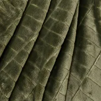 Nemcor Cozy Textured Polyester Blanket - King