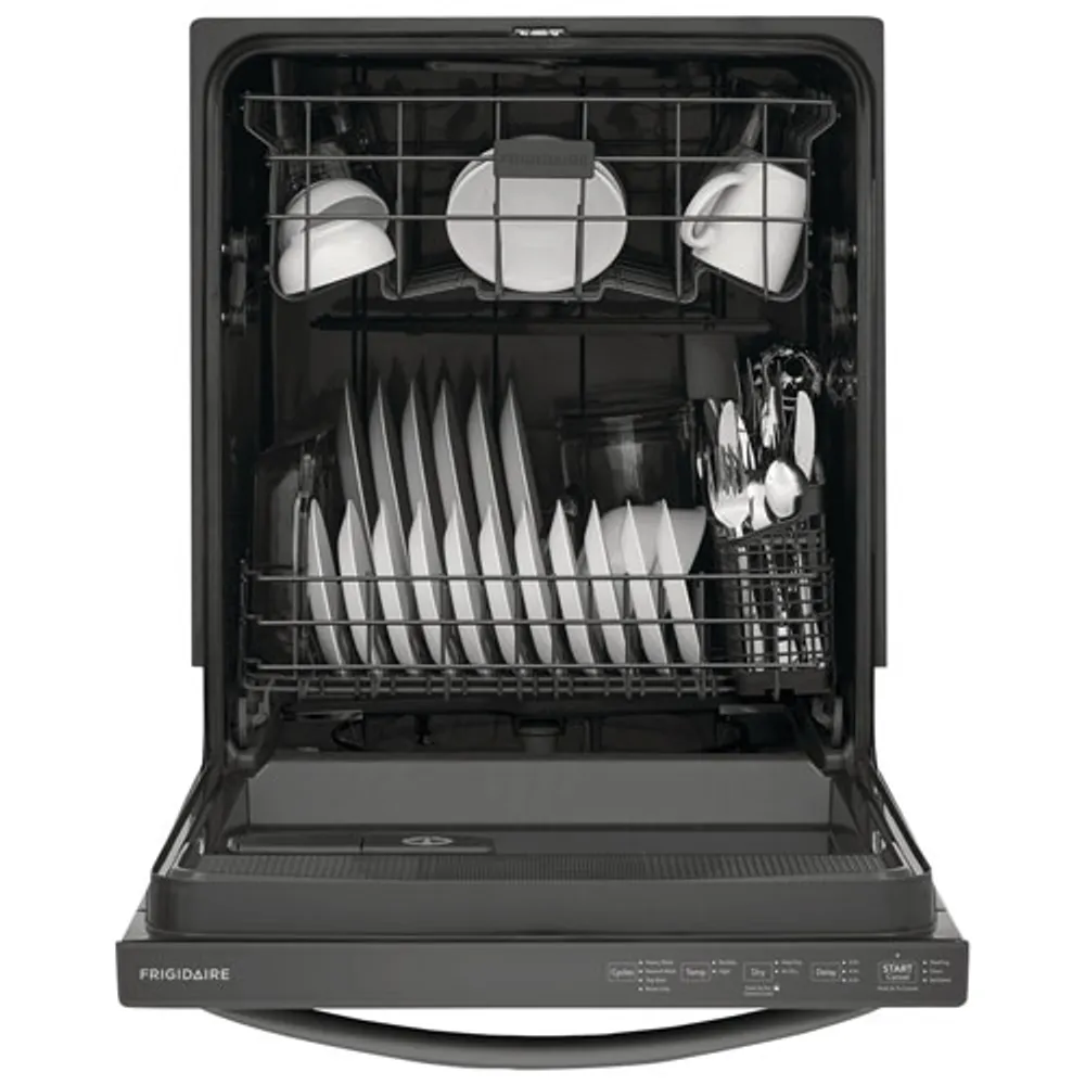 Frigidaire 24" 52dB Built-In Dishwasher (FDPH4316AD) - Black Stainless Steel