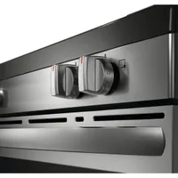 Frigidaire 30" 5.3 Cu Ft Fan Convection 5-Element Freestanding Air Fry Electric Range (FCRE308CAS) - Stainless