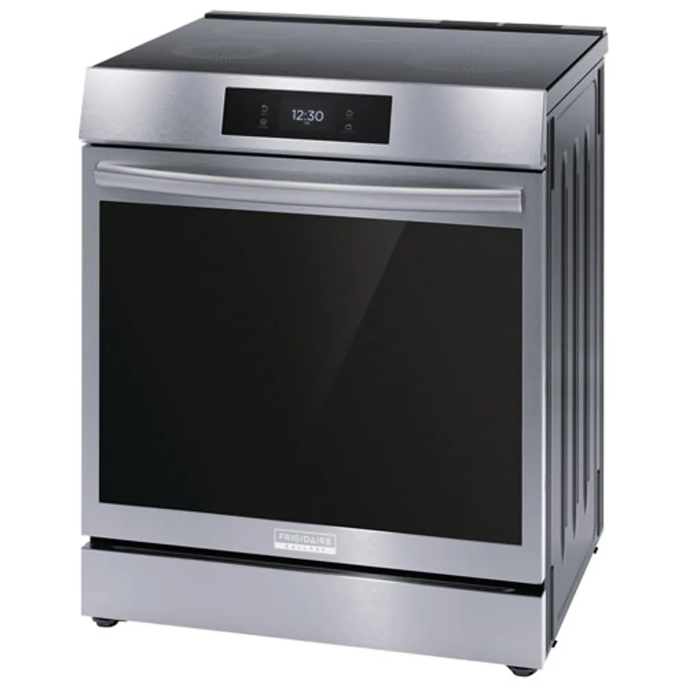 Frigidaire Gallery 30" 6.2 Cu. Ft. True Convection Induction Air Fry Range (GCFI306CBF) - Stainless Steel