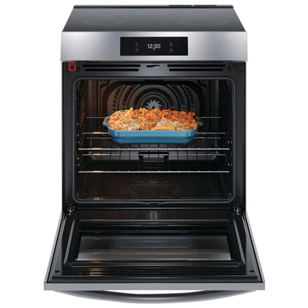 Frigidaire Gallery 30" 6.2 Cu. Ft. True Convection Induction Air Fry Range (GCFI306CBF) - Stainless Steel