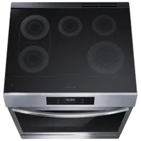 Frigidaire Gallery 30" 6.2 Cu. Ft. True Convection Induction Air Fry Range (GCFI306CBF) - Stainless Steel