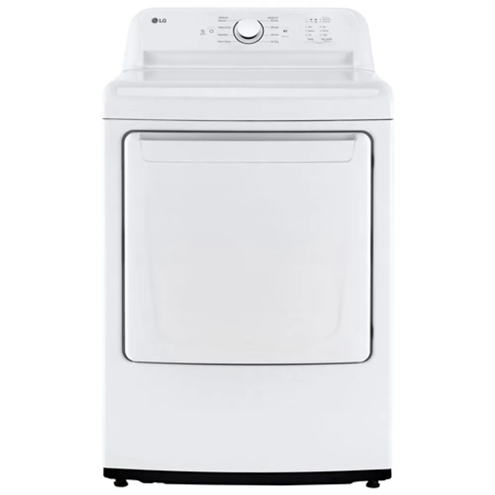 LG 7.3 Cu. Ft. Electric Dryer (DLE6100W) - White