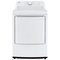 LG 7.3 Cu. Ft. Electric Dryer (DLE6100W) - White