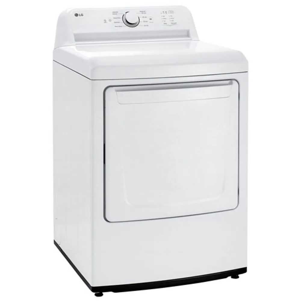 LG 7.3 Cu. Ft. Electric Dryer (DLE6100W) - White