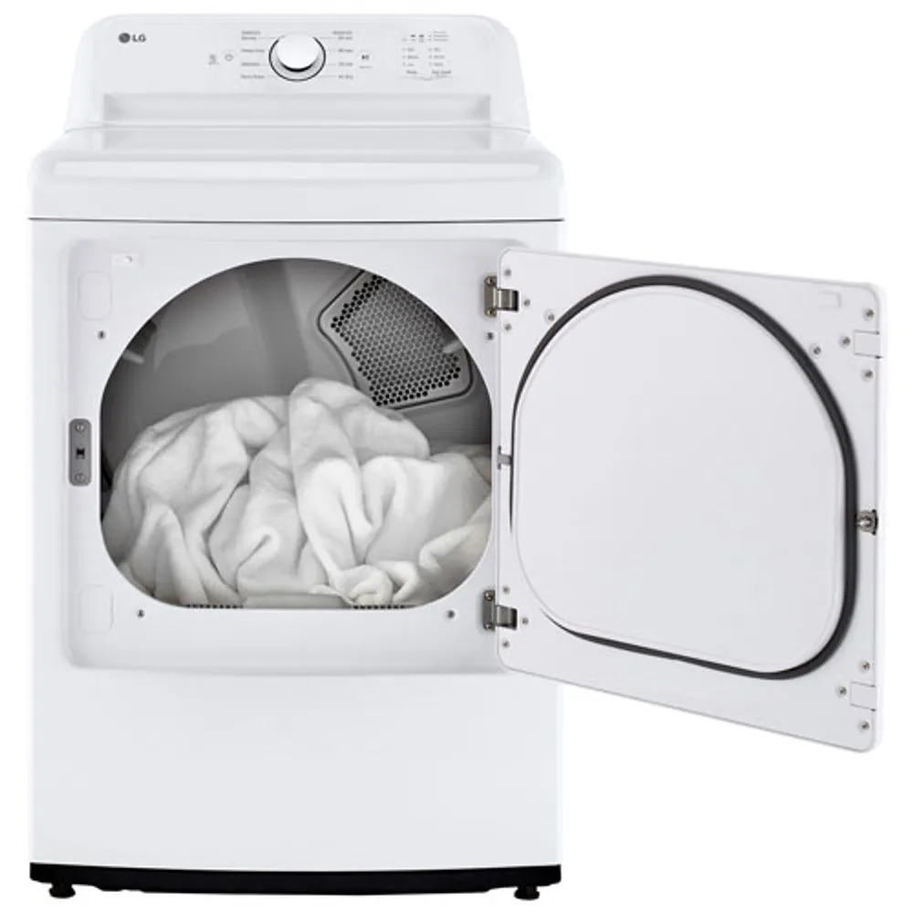 LG 7.3 Cu. Ft. Electric Dryer (DLE6100W) - White