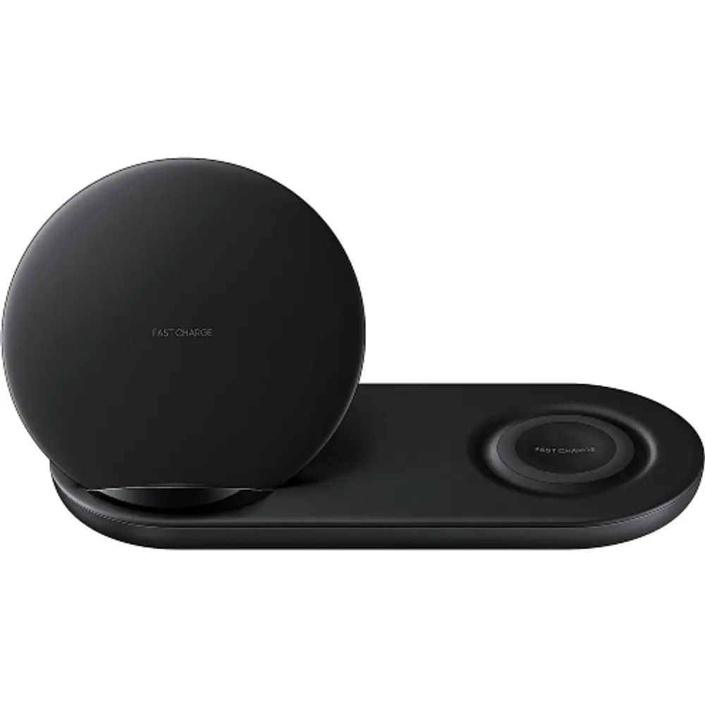 Samsung Wireless Charger Duo w/ Fast Charge, Stand & Pad - Black