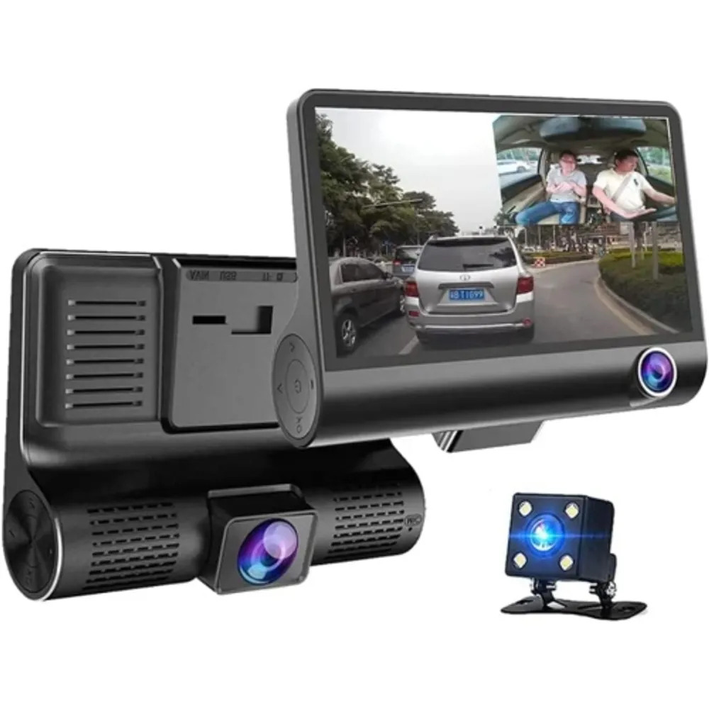 ORSKEY Dash Cam Front and Rear 1080P Full HD Dual Dash Camera In Car Camera  Dashboard Camera Dashcam for Cars 170 Wide Angle HDR with 3.0 LCD Display