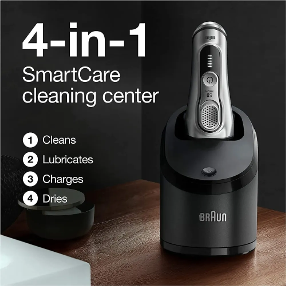 4 in 1 SmartCare Cleaning Center for Braun Series 5, 6 and 7 electric shaver