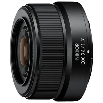 Objectif 24 mm f1,7 de Nikon pour Z DX de Nikon