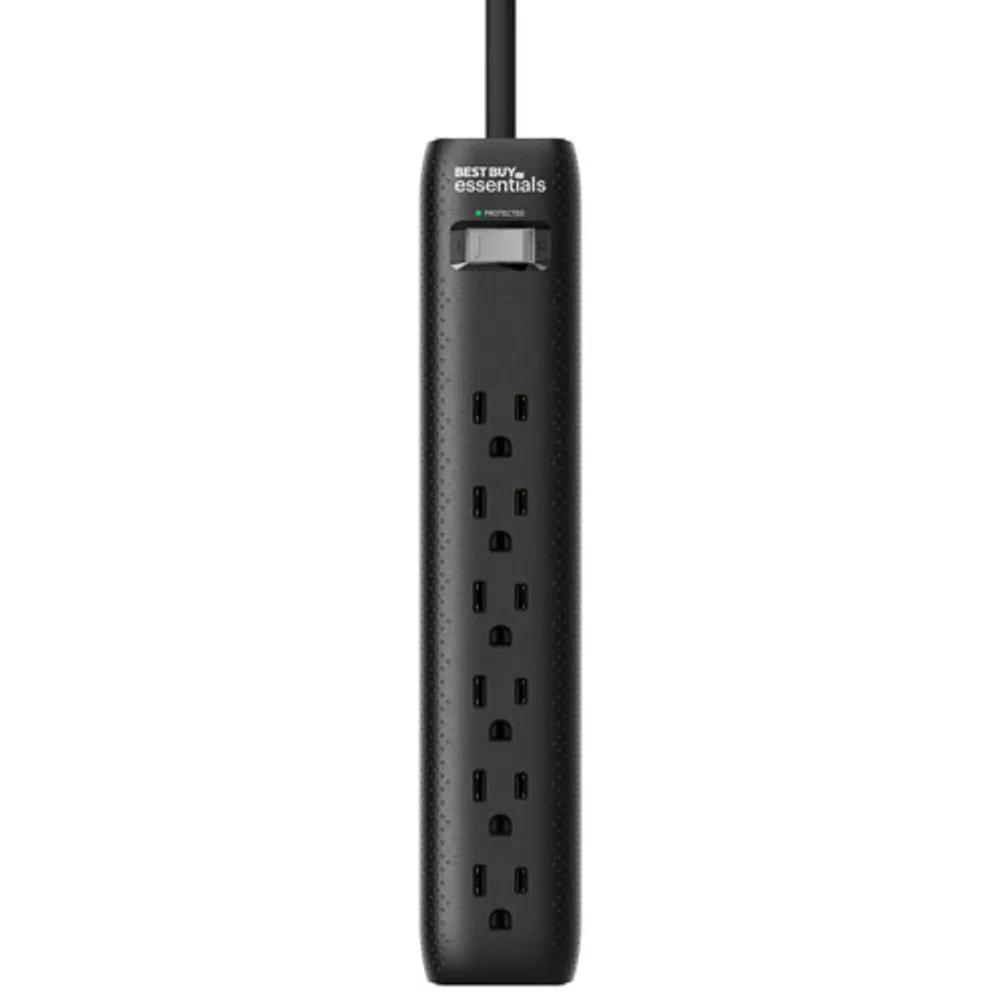 Best Buy Essentials 1080J 6-Outlet Surge Protector (BE-H206-C) - Only at Best Buy