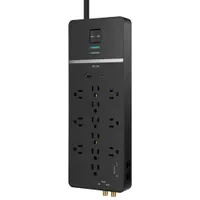 Parasurtenseur à 12 prises avec ports USB-A/USB-C de Rocketfish - Exclusivité de Best Buy