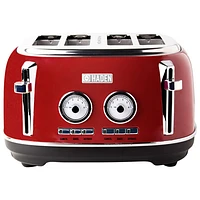 Haden Dorset Toaster - 4-Slice - Red