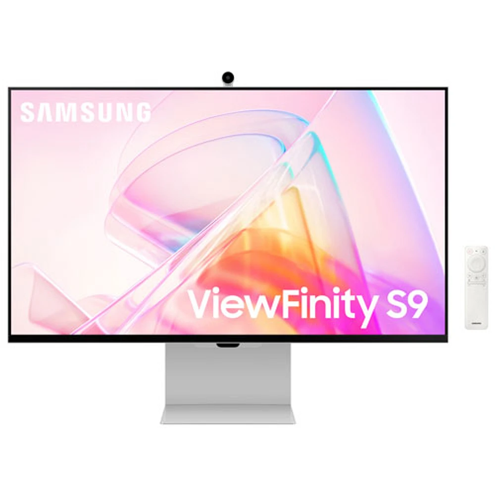 Samsung 27" 5K 60Hz 5ms GTG IPS LED Monitor (LS27C900PANXZA) - Silver/White