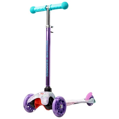 Rugged Racers Mini 3-Wheeled Foldable Kick Scooter - Pink