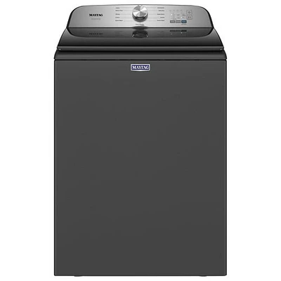 Open Box - Maytag Pet Pro 5.4 Cu. Ft. Top Load Washer (MVW6500MBK) - Black Shadow - Scratch & Dent