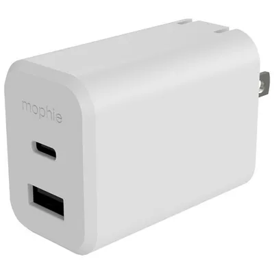 Mophie 42W Dual GaN USB-C Wall Charger