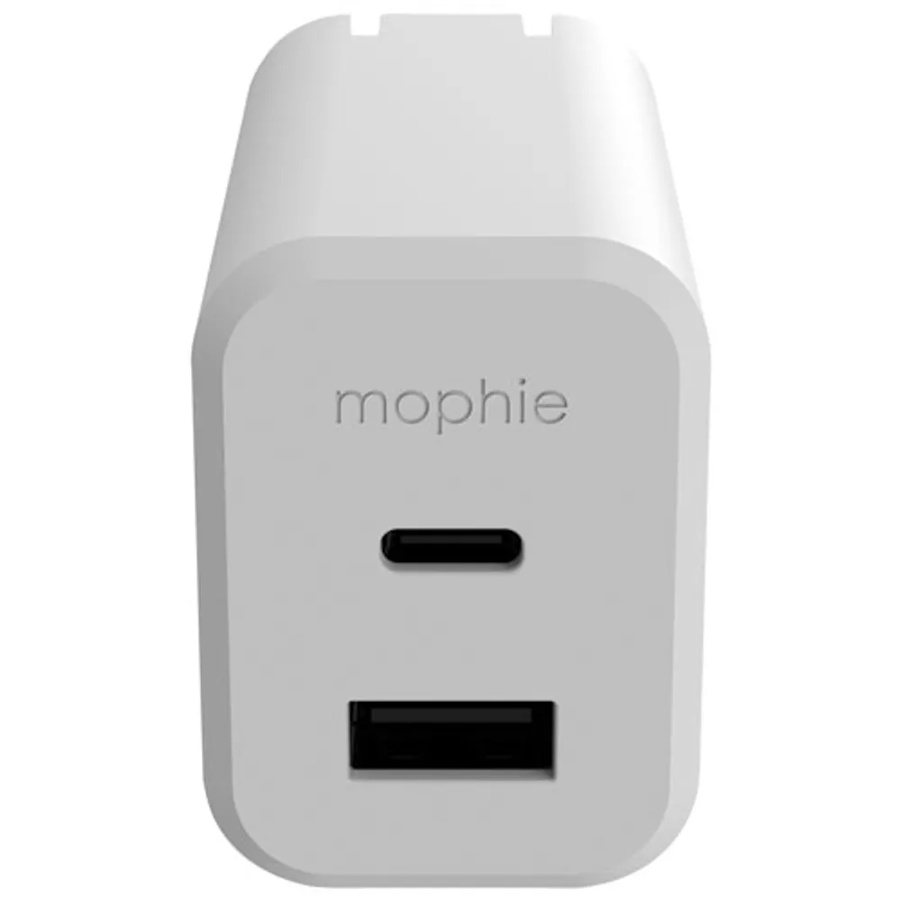 Mophie 42W Dual GaN USB-C Wall Charger