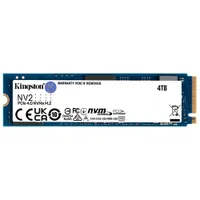 Kingston NV2 4TB PCIe 4.0 NVMe Internal Solid State Drive (SNV2S/4000G)