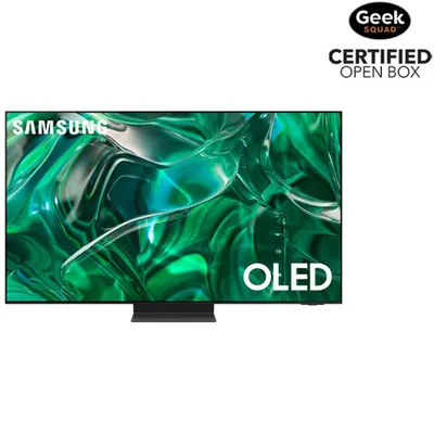 Open Box - Samsung 55" 4K UHD HDR OLED Tizen Smart TV (QN55S95CAFXZC) - 2023 - Titan Black
