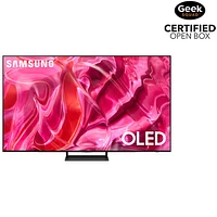 Boîte ouverte - Téléviseur intelligent Tizen HDR QLED UHD 4K de 77 po de Samsung (QN77S90CAFXZC) - 2023 - Noir titan