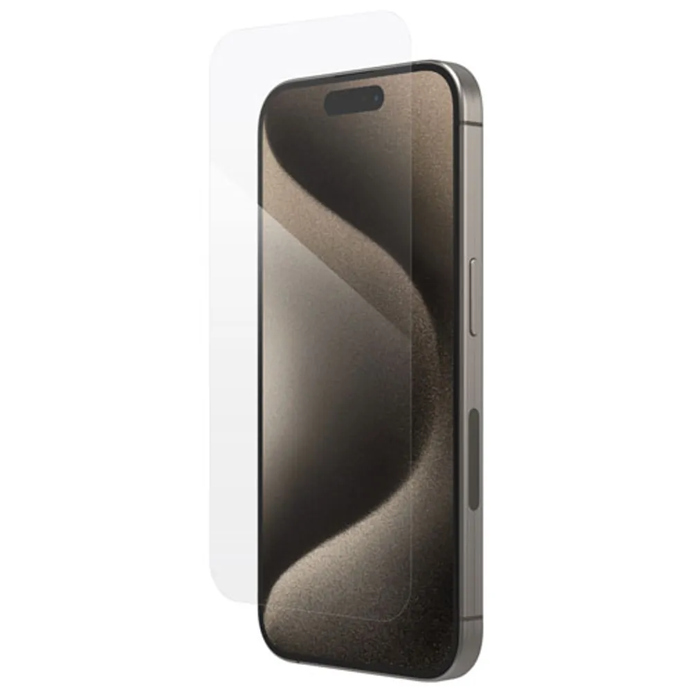 InvisibleShield by Zagg Glass Elite Screen Protector for iPhone 15 Pro