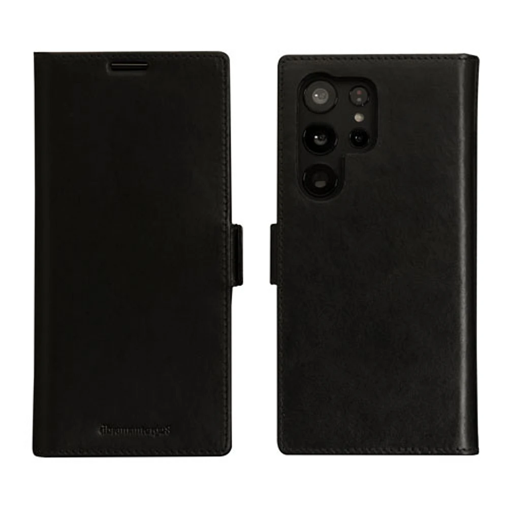 Dbramante1928 Lynge Flip Cover Case for S23 Ultra - Black