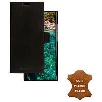 Dbramante1928 Lynge Flip Cover Case for S23 Ultra - Black