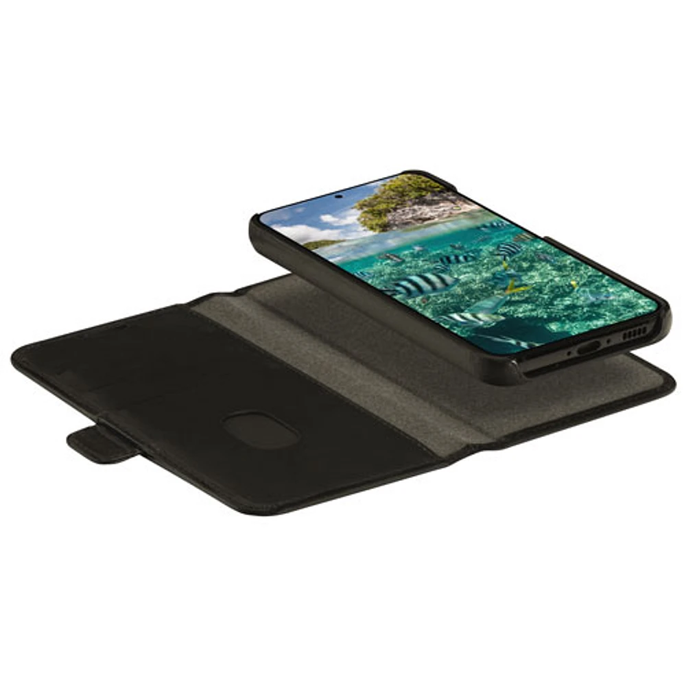 Dbramante1928 Lynge Flip Cover Case for S23 - Black