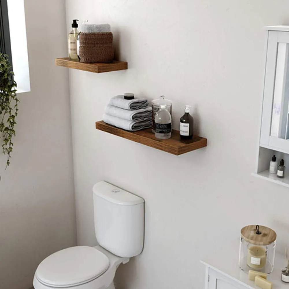 Boutique Home Wall Shelf - Brown