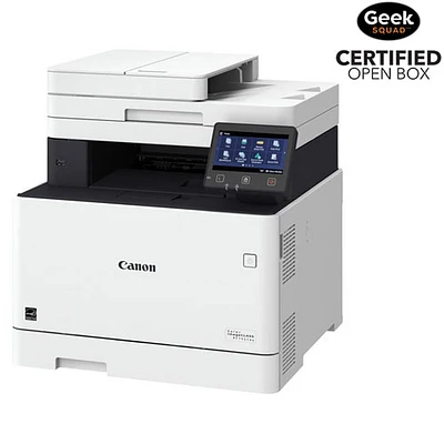 Open Box - Canon imageCLASS MF741Cdw Colour Wireless All-In-One Laser Printer