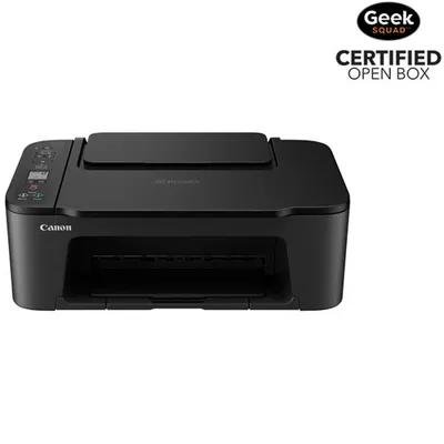 Open Box - Canon PIXMA TS3420 Wireless All-In-One Inkjet Printer - Black