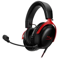 HyperX Cloud III Gaming Headset - Black/Red