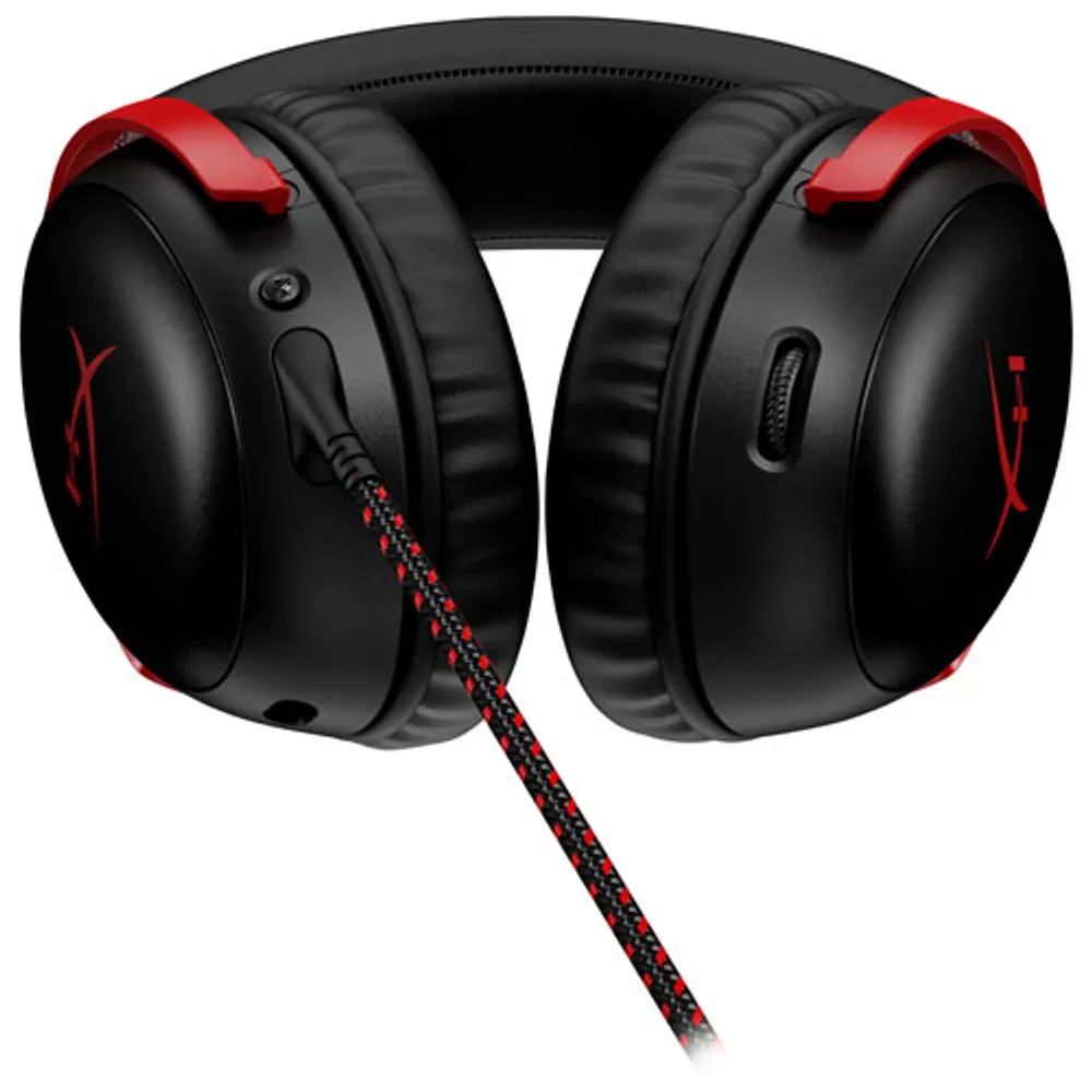 HyperX Cloud III Gaming Headset - Black/Red