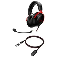 HyperX Cloud III Gaming Headset - Black/Red