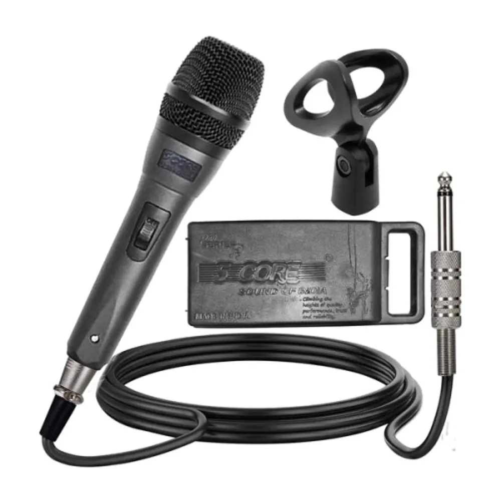 Dynamic Vocal Karaoke Microphone, Handheld Wired Microphone With On/Off  Switch, For Karaoke Machine/Speaker/Amp/Mixer/Pa System