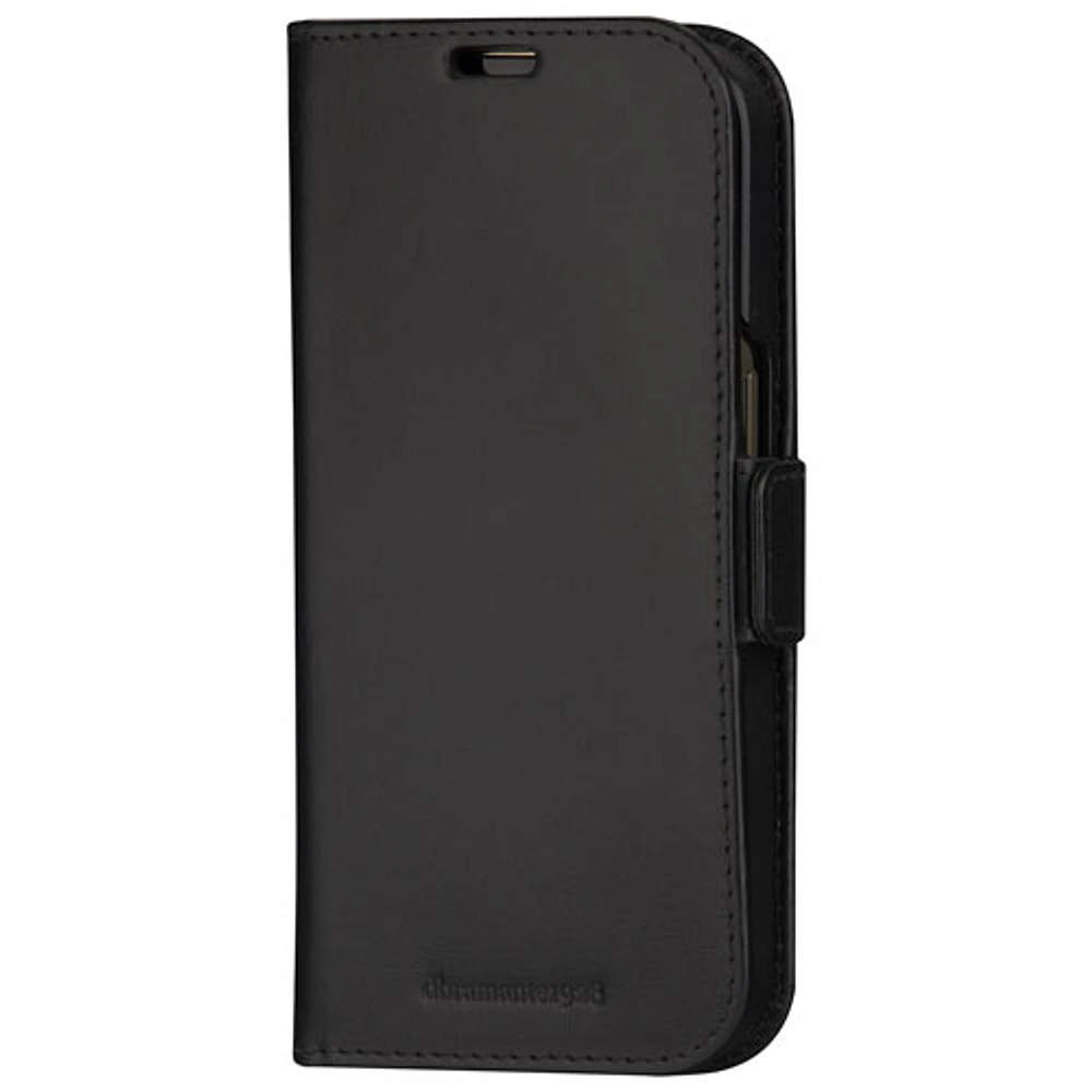 Dbramante1928 Lynge 2-in-1 Wallet Case for iPhone 15 Pro Max - Black