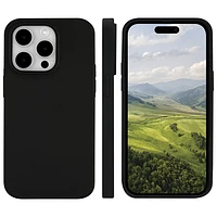 Dbramante1928 Monaco Fitted Hard Shell Case with MagSafe for iPhone 15 Pro - Black