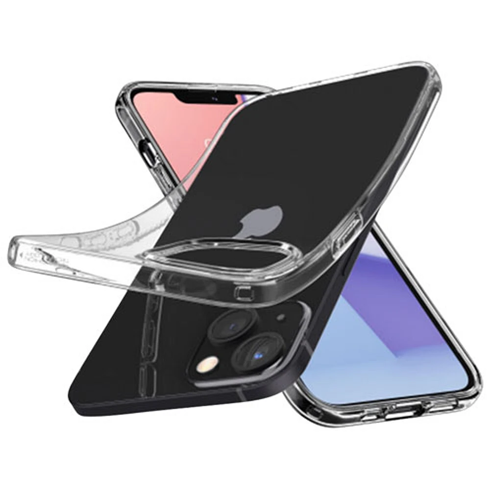 Spigen Crystal Flex Fitted Soft Shell Case for iPhone 15 - Crystal Clear