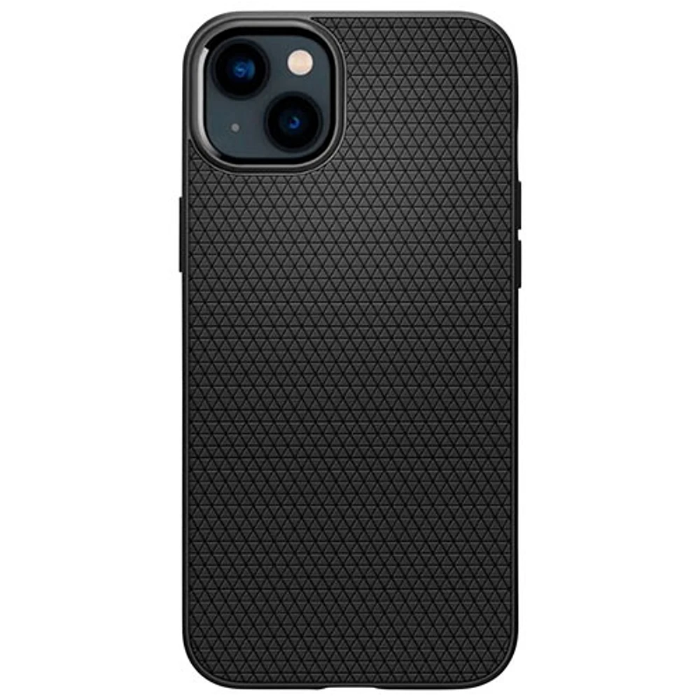 Spigen AirGrip Fitted Soft Shell Case for iPhone 15 - Matte Black