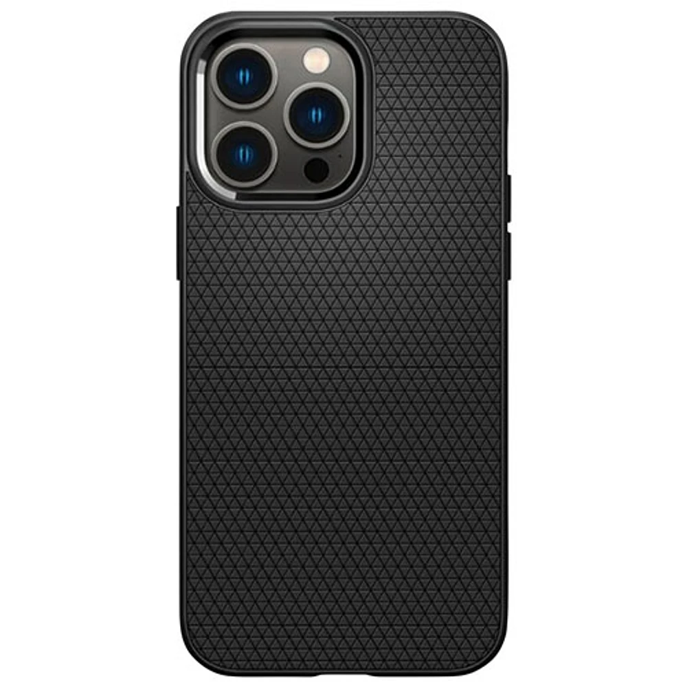 Spigen AirGrip Fitted Soft Shell Case for iPhone 15 Pro - Matte Black