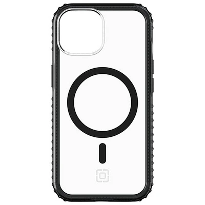 Incipio Grip Fitted Hard Shell Case with MagSafe for iPhone 15/14/13 - Black/Clear