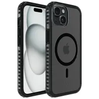 Incipio Grip Fitted Hard Shell Case with MagSafe for iPhone 15 Plus - Black/Clear