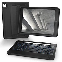 InvisibleShield by Zagg Rugged Book Keyboard Case for iPad 10.2"/iPad Air (3rd Gen)/iPad Pro 10.5"