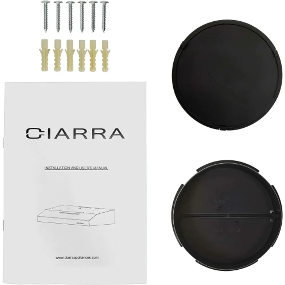 Ciarra 30 inch Under Cabinet Range Hood
