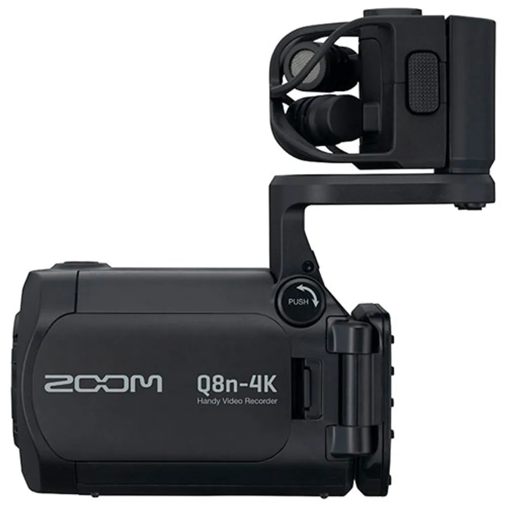 Zoom Q8n-4K All-in-One Recorder (ZQ8N4K) - Black