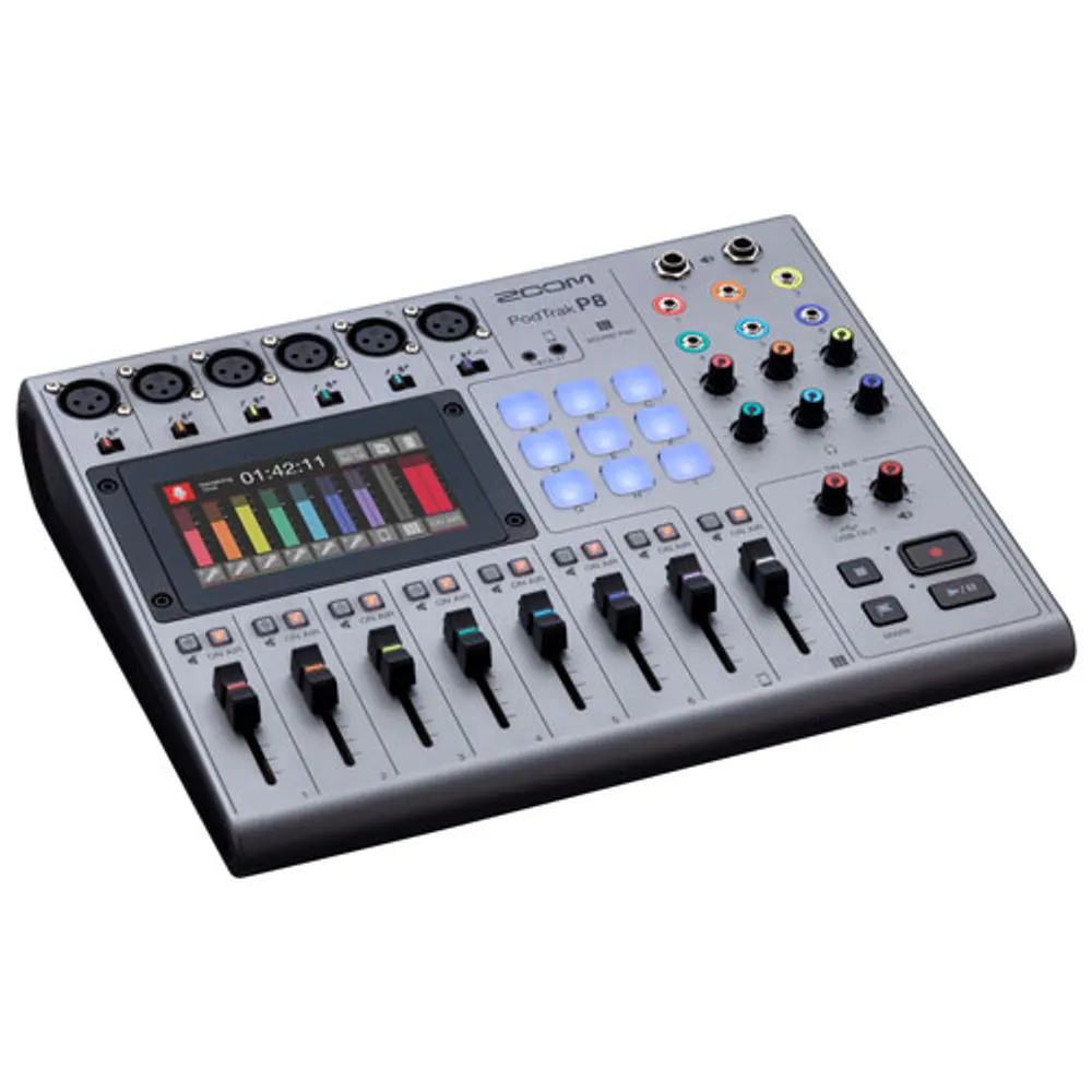 Zoom Pod Track P8 6-Channel Podcast Mixer (ZP8)