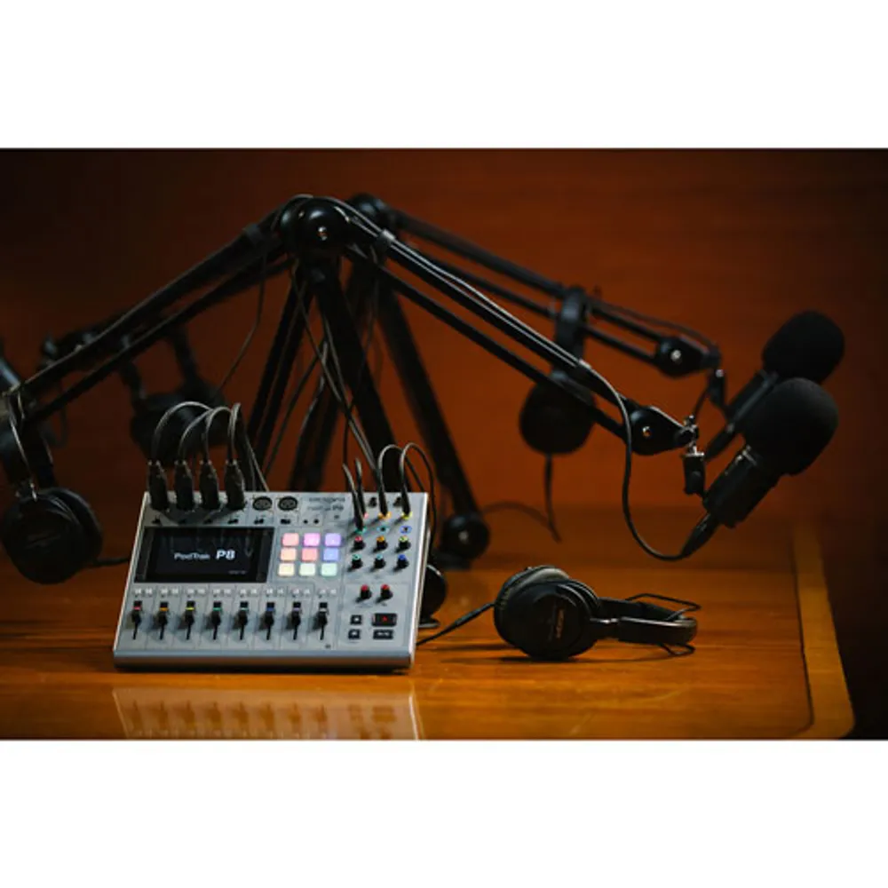 Zoom Pod Track P8 6-Channel Podcast Mixer (ZP8)